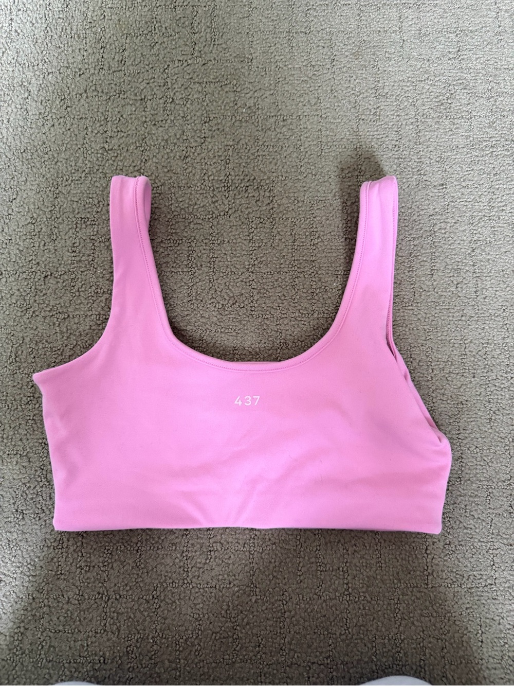 Women's Pink Scoop Sports Bralette - 437 Detail